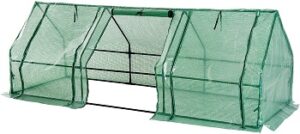 OUTSUNNY PORTABLE GREENHOUSE KIT 9 X 3 X 3 IN