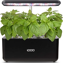 idoo 6-pod hydroponic garden