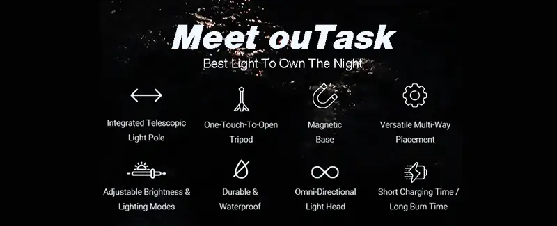 Outask Telescopic Lantern Features Overview